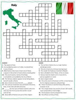 city in italy|city in italy crossword.